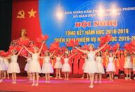 Hoàn thành tốt các chỉ tiêu công tác, chất lượng giáo dục tiếp tục phát triển