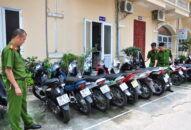 Phòng Cảnh sát hình sự – CATP phá Chuyên án bóc gỡ ổ nhóm “Rùa tai đỏ” chuyên trộm cắp xe máy liên tỉnh