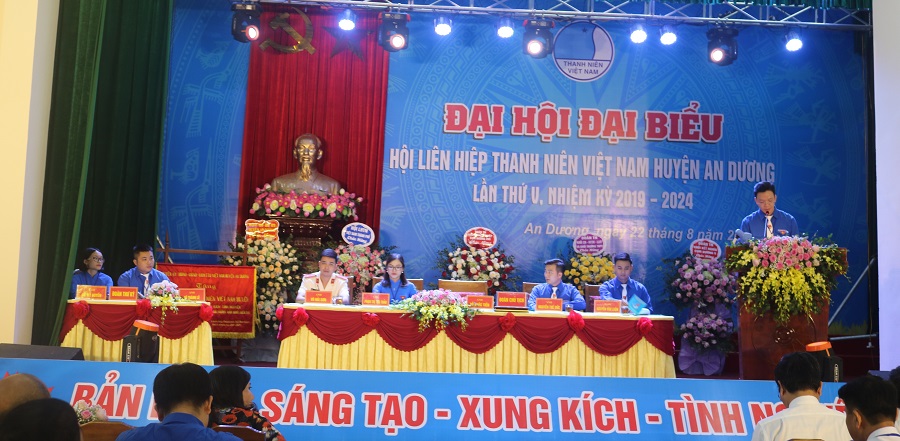 Đại hội LHTN Việt Nam huyện An Dương thành công tốt đẹp 
