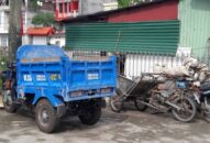 Xã An Đồng (huyện An Dương):  Thu giữ nhiều xe tự chế đổ trộm vôi thầu, gạch vỡ vi phạm hành lang bảo vệ đê điều