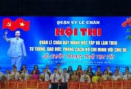 Hội thi quận Lê Chân đẩy mạnh học tập và làm theo tư tưởng, đạo đức, phong cách Hồ Chí Minh
