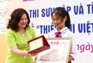 Trao giải cuộc thi Sưu tập tem