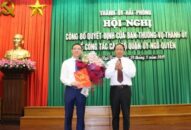 * Đồng chí Đào Trọng Đức giữ chức Bí thư Quận ủy Ngô Quyền