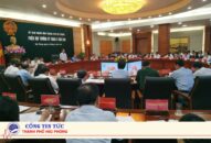 Phiên họp thường kỳ tháng 8/2019: Tập trung đẩy nhanh tiến độ thi công các công trình, dự án trọng điểm của thành phố.