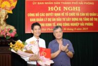 Ông Nguyễn Mạnh Hà giữ chức Phó Giám đốc BQL dự án đầu tư xây dựng hạ tầng đô thị và khu kinh tế, khu công nghiệp Hải Phòng.