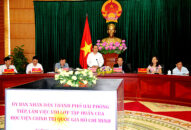 Lớp tập huấn hợp tác quốc tế của Học viện Chính trị Quốc gia Hồ Chí Minh đi thực tế tại Hải Phòng