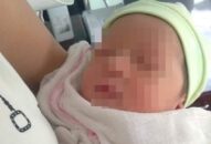 Bé gái sơ sinh bị bỏ rơi bên vệ đường trong đêm tối