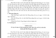 Lễ biểu dương học sinh, sinh viên xuất sắc, tiêu biểu thành phố Hải Phòng năm 2019