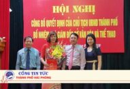 Đồng chí Phạm Thị Tô Trang giữ chức vụ Phó Giám đốc Sở Văn hóa và Thể thao