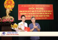 Công bố các quyết định về tổ chức và cán bộ Ban Quản lý dự án đầu tư xây dựng hạ tầng đô thị và khu kinh tế, khu công nghiệp