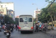 Dừng đỗ xe trái phép ở đường Trần Nguyên Hãn