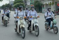 Học sinh sử dụng xe máy dưới 50cc: Rèn kỹ năng lái xe an toàn