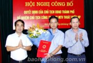 Nhân sự mới: Ông Phạm Quang Quỳnh giữ chức Chủ tịch Công ty TNHH một thành viên Thoát nước Hải Phòng