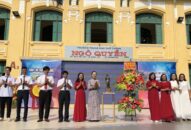 Phó Bí thư thường trực Thành uỷ Nguyễn Thị Nghĩa dự khai giảng năm học mới tại Trường THPT Ngô Quyền