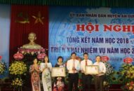 Đồng chí Cao Xuân Liên dự lễ khai giảng năm học mới tại Trường tiểu học An Hồng (An Dương)