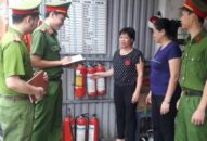 CAQ Lê Chân:  Kiểm tra an toàn PCCC và CNCH đối với 63 cơ sở