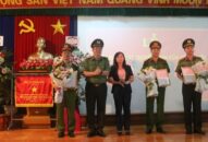 CAH An Dương:  Công bố các quyết định của Giám đốc  CATP về công tác cán bộ