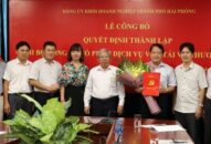 Đảng ủy khối doanh nghiệp thành phố:  Công bố quyết định thành lập Chi bộ Đảng mới