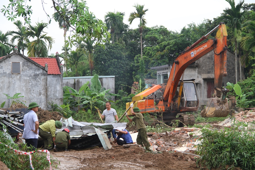 Triển khai GPMB đoạn chạy qua xã Đặng Cương, An Dương