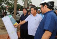 Chủ tịch UBND thành phố kiểm tra tiến độ thực hiện các dự án trọng điểm