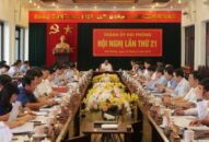 Hội nghị Thành ủy lần thứ 21:  Cho ý kiến các nội dung chuẩn bị đại hội 16 Đảng bộ thành phố