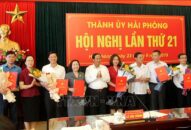Công bố các Quyết định của Ban Bí thư Trung ương về công tác cán bộ tại Hải Phòng