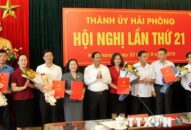 Công bố quyết định của Ban Bí thư về công tác cán bộ tại Hải Phòng