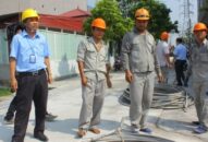 Nỗ lực hoàn thành thi công đường dây 110 KV cho KCN An Dương