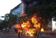 Hỏa hoạn thiêu rụi Siêu thị điện máy Hoàng Gia tại Hải Phòng