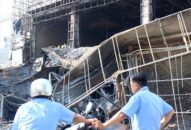 Hải Phòng: Hoả hoạn thiêu rụi, siêu thị điện máy Hoàng Gia trơ khung