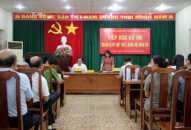 Đại biểu Đoàn đại biểu Quốc hội Hải Phòng tiếp xúc cử tri