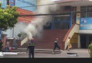 Thực tập phương án chữa cháy và CNCH  tại Ngân hàng TMCP Công thương Việt Nam-Chi nhánh Tô Hiệu