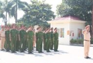 Kiểm tra điều lệnh, quân sự, võ thuật CAND