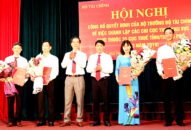 Công bố Quyết định hợp nhất 8 Chi cục thuế