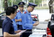 Xử lý phương tiện dừng, đỗ trái quy định tại khu vực trung tâm thành phố