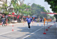 Cụm cơ quan doanh nghiệp an toàn PCCC khu vực Quán Trữ – Lãm Hà – Đồng Hoà: Sôi nổi hội thao kỹ thuật chữa cháy và cứu nạn, cứu hộ