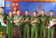 Trung úy Vũ Thanh Tâm giữ chức Bí thư Chi đoàn phòng PC05 – CATP, khóa VI