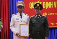 Thượng tá Nguyễn Quốc Toản được bổ nhiệm giữ chức Giám đốc Công an tỉnh Bắc Giang