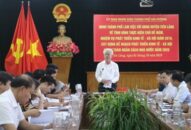 Huyện Tiên Lãng: Đề nghị thành phố bố trí vốn thực hiện các dự án cơ sở hạ tầng