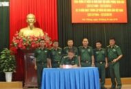 Bộ Chỉ huy BĐBP thành phố phát động thi đua chào mừng kỷ niệm 75 năm ngày thành lập QĐNDVN