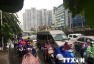 Mưa lớn diện rộng ở Bắc Bộ, đề phòng lốc sét và gió giật mạnh