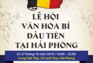 Lễ hội Văn hóa và Ẩm thực Bỉ tại Hải Phòng năm 2019