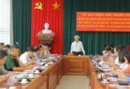 Lãnh đạo UBND TP làm việc với quận Dương Kinh