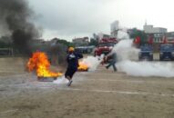 Quận Ngô Quyền: Sôi nổi Hội thao kỹ thuật chữa cháy, CNCH cho lực lượng PCCC dân phòng