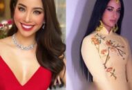 Phạm Hương chỉ trích nữ ca sĩ Mỹ mặc áo dài “quên” quần: Cách mặc đáng xấu hổ