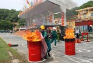 Hội thao kỹ thuật chữa cháy, cứu nạn, cứu hộ lực lượng PCCC quần chúng huyện Kiến Thụy năm 2019