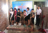 Quận đoàn Lê Chân: Khởi công Nhà Khăn quàng đỏ và Khánh thành sân chơi cho thanh thiếu nhi trên địa bàn dân cư