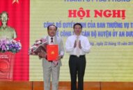 Đồng chí Nguyễn Trường Sơn giữ chức vụ Phó Bí thư Huyện uỷ An Dương