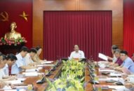 Ban thường vụ Thành ủy cho ý kiến nhiều Đề án quan trọng