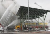 Xử lý tình huống cháy, ứng phó sự cố hóa chất tại Nhà máy sản xuất Amon Nitrat